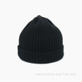 Black Beanie Hat Custom Color Size